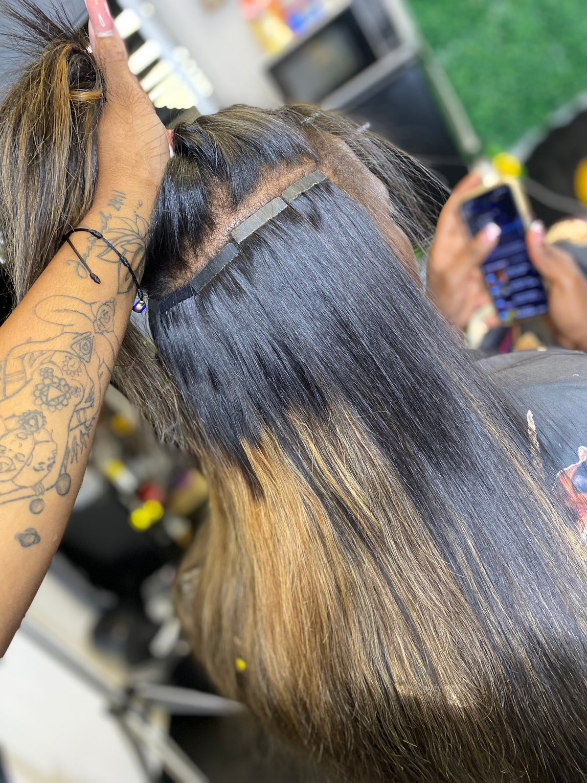 Tape-In Extensions