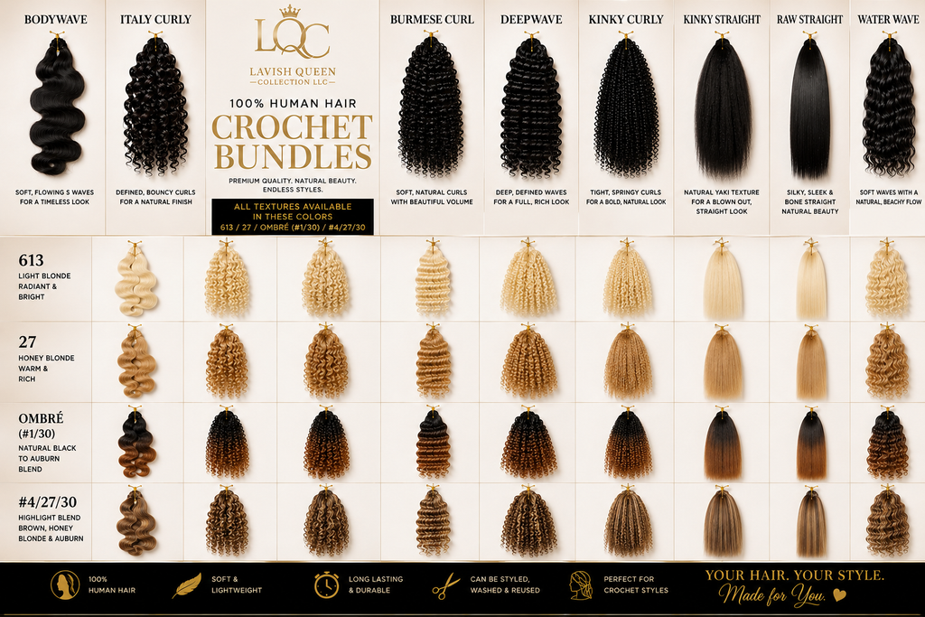 Feather Human Crochet Extensions