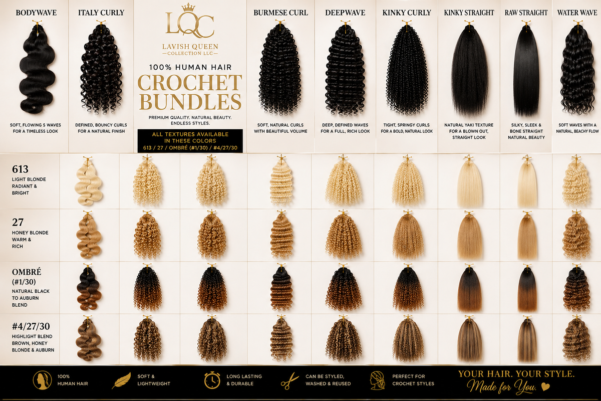 Feather Human Crochet Extensions