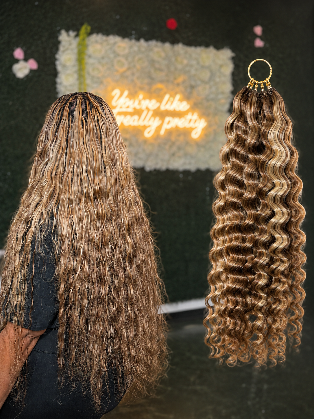 Feather Human Crochet Extensions