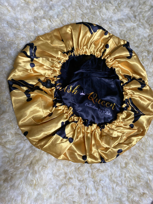 Lavish Queen Double Satin Adjustable Bonnet